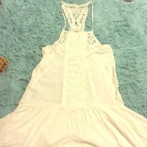 All white dress